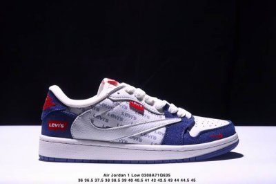 220 海外爆款限量发售！公司级 Travis Scott X Fragment Design X Jordan Air Jordan 1 Low Og Sp