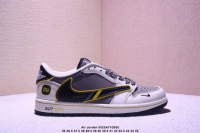 aj1倒勾Travis Scott X Air Jordan 1 Reverse Mocha Aj1乔1 Ts 闪电 联名倒钩 低帮文化篮球鞋 完美品质出货 细