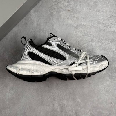 本地 核心私 Ok版 法国高端奢侈品牌-巴黎世家Balenciaga 3Xl Sneakers 3+系列 10代渐变色 低帮复古阔型底姥爹风潮流百搭休闲慢跑鞋