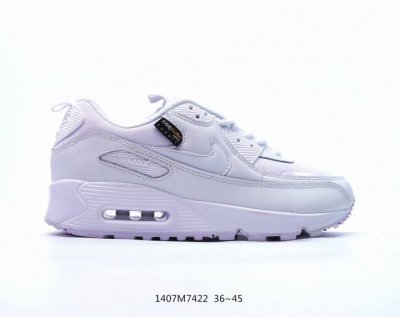 Nike Air Max 90初代系列低帮复古垫气搭百休运闲慢动跑鞋 号货:302519-008 Id:1407M7422