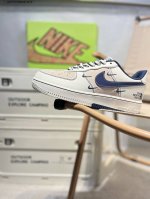 北面 X Nk Air Force 1'07 Low 空军一号低帮休闲板鞋 #定制皮料 原楦原纸板 纯正空军版型 高清洁度 内置全掌气垫Ky8899 Aa77