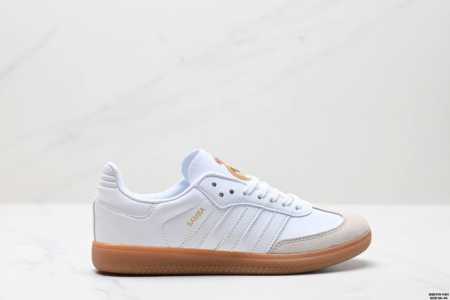 真标Adidas Originals Samba Vegan 阿迪达斯 桑巴舞系列绅士德训足球风百搭休闲运动板鞋 贷号:Id0477 尺码:36-45 id:D - 点击图像关闭