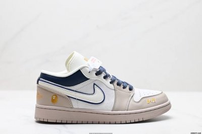 公司级Nike Air Jordan 1 Low Aj1乔1低帮休闲板鞋 同步官方配色 市场唯一独家头层皮打造 原鞋原档案开发 原厂皮料 原档冲孔鞋头 正确满胶