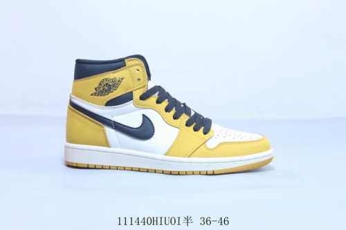 180 乔丹Air Jordan 1 Low Aj1 乔1高帮头层复古文化休闲运动篮球鞋111440Hiuoi半 36-46