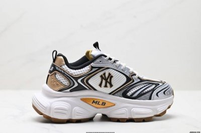 公司级Mlb Winner Chunky 百搭舒适休闲潮流运动厚底增高防滑耐磨 低帮 老爹鞋 货号:3Ashwd15N 尺码:35.5 36 36.5 37.5
