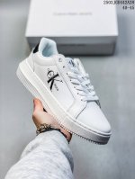 160 calvin Klein Ck时尚小白鞋运动鞋舒适轻便休闲鞋 尺码：见图 编码：03Jgd442A28
