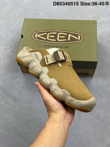 美国人气户外品牌-科恩Keen Jasper Rocks Sp半拖贾斯珀都市系列复古低帮系带户外风露营徒步登山运动训练鞋 原楦型开发纸版#采用固色翻毛皮鞋面材质