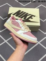 顶级性价比版 Travis Scott X Fragment X Air Jordan 1 Low Ts联名倒钩低帮黑白红 大厂血统 纯原配置 原厂采购皮料冲裁
