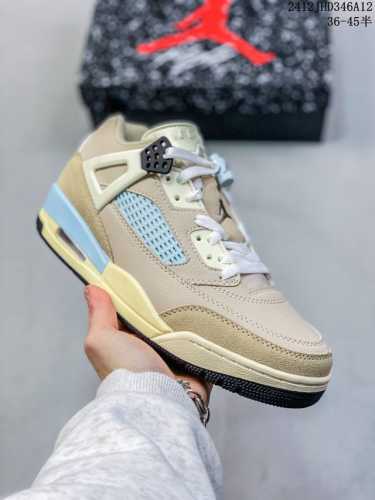 耐克 Nike Jordan Spizike Low 经典爆裂纹复古运动篮球鞋！全新低帮造型吸睛！整双鞋在融合了 Air Jordan 经典鞋款中的标志性元素之