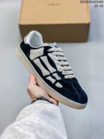 390 Amiri Skel Top Low 吴磊同款低帮休闲板鞋 牛皮材质骨头鞋 公司级 真标带半码 Size:35-45码 #2Tler80250407 0 - 点击图像关闭