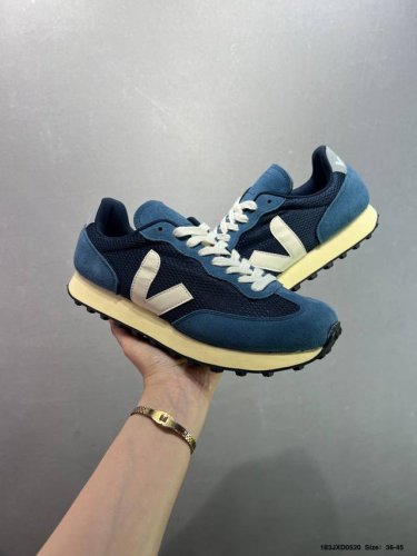 veja情侣鞋Rio Branco Ii V字跑鞋运动鞋情侣厚底休闲运动鞋潮鞋 Hl14 0401 Size:36 45 编码 183Jxd0520