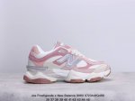 Joe Freshgoods X New Balance Nb9060 联名款 复古休闲运动慢跑鞋 鞋款灵感源自设计师本人对夏日的怀日回忆。鞋面大身由空间双格及