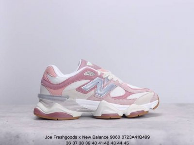 Joe Freshgoods X New Balance Nb9060 联名款 复古休闲运动慢跑鞋 鞋款灵感源自设计师本人对夏日的怀日回忆。鞋面大身由空间双格及