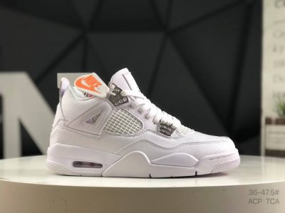 公司级带半码 乔丹 Air Jordan Aj4 Retro 大厂出品 原纸板楦头开发 定制优质皮料 完美鞋型匹配公司货 正确Tpu鞋舌锁扣 最新原厂底模 大底