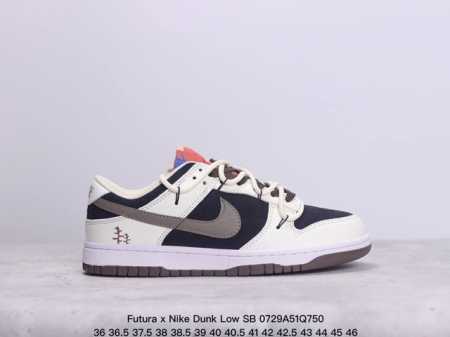 公司级！Futura X Nike Dunk Low Sb联名 解构绑带滑板鞋 这双鞋带系统延续了今年的代表性风格，搭配亮粉色鞋带，保持了 Dunk Sb Lo - 点击图像关闭