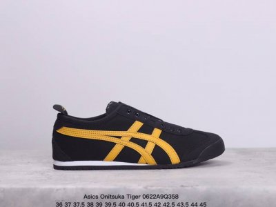 真标亚瑟士 Onitsuka Tiger鬼冢虎 Mexico 66 Slip-On 低帮透气运动休闲鞋 货号: 1183A3 -001 尺码: 36 37 37