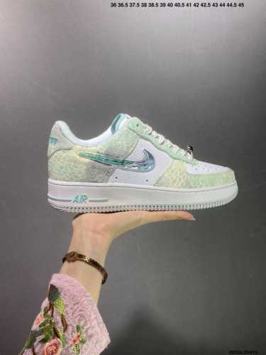 公司级nk Air Force 1′07 Low 空军一号低帮百搭休闲运动板鞋 蒸汽木偶 Cny龙年限定 龙海龙宫三太子 白青 Fa1232-001 工艺手法钢