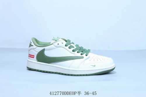 乔丹Air Jordan 1 Low Aj1 乔1低帮复古文化休闲运动篮球鞋倒勾 Sup 货号 Xz1168-002 41 Ddeop半 36-45