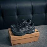 核心私 salomon Xt-6 萨洛蒙户外越野跑鞋 鞋面采用Sensifit贴合技术 全方位贴合包裹脚型 鞋跟部鞋底牵引设计 提供强大的抓地性能 更适应野外崎