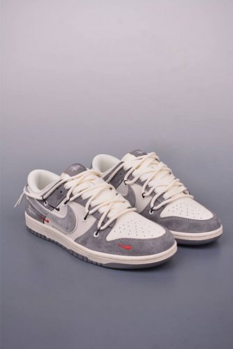 nike Sb Dunk Low 斯图西联名 解构抽绳鞋带 纯原大厂出品 极力推荐 原装头层材料 独家版型蒸餾加工 帶來的是更好的视觉和脚感体验 大厂纯原品质出