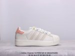 公司级adidas Originals Superstar W 纯原版本 渠道正品订单 诠释市场最高工艺水平 贝壳头经典小白板鞋 专柜上架同步配色 全鞋进口头层