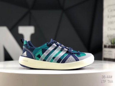 阿迪达斯Adidas Climacool Boat Lace Graphic 水果涉水鞋爆米花慢跑鞋 以干爽排汗，舒适透气和强抓地力的特点让爬山涉水成为愉快的享