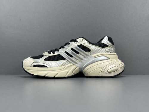 渠道优势 ！ 东莞产 阿迪 Adidas Originals Adista Xlg 舒适百搭 低帮 老爹鞋 男女同款 米黑色 货号If6936 尺码36-46