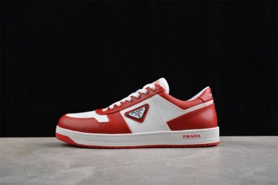 Prada普拉达 厚底徽标系带运动休闲男鞋系列 广东大厂品质 专柜同步 大气个性更潮更抢眼更追求档次它将颠覆旧念 与您共度时尚潮人必备面料采用原版进口小牛皮 牛