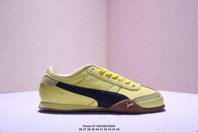 130 Puma Ut 银白 彪马罗马阿莫尔系列 复古运动休闲赛车跑鞋 全球知名运动品牌Puma宝马赛车系列 融合了宝马车队的标志性配色 以趣味十足又前卫复古的