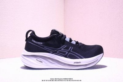 公司级瑟亚士Asics Gel-Kayano 31亚卡诺31低代帮专业有氧轻超量休闲动运全能慢鞋跑。标原半码制#全新原装数据开人发体工学体一式轻贾质卡双编层鞋织