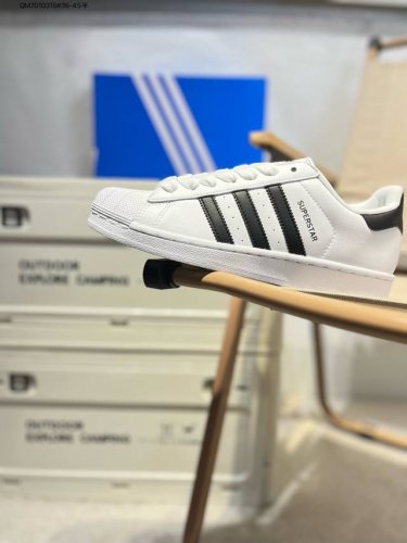 阿迪达斯Adidas三叶草 Originals Superstar 贝壳头系列低帮经典百搭休闲运动板鞋 货号 Jh7032 Qm7010315#36-45半