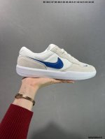 耐克Nike Sb Force 58是一款将前沿创新带入街头的单品，它具有硫化杯底，具有出色的耐用性和灵活性。使用帆布和绒面革，在饰面上放置通风口，它自始至终都