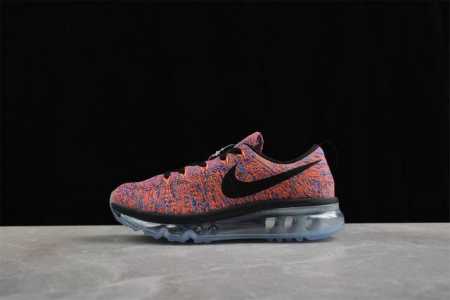 Nk Air Max Flyknit 2014 耐克飞线全掌气垫减震休闲跑步鞋 620469-404 #经典重现Flyknit鞋面，一体成形无缝设计将良好的透气 - 点击图像关闭