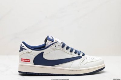 公司级travis Scott X Fragment Design X Jordan Air Jordan 1 Low Og Sp Aj1 乔1 联名低帮文化休