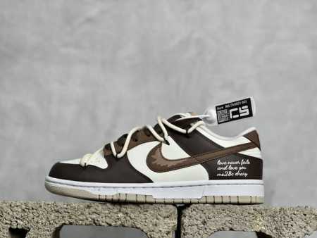 福利特价 放店私 Cs版 Nike Dunk Sb Low 定制配色 绑带 解构 Dv0831-003 情人节 棕白 全网独家正确版本无原鞋不开发 始终坚持对品 - 点击图像关闭