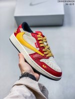 海外爆款限量发售 公司级 Travis Scott X Fragment Design X Jordan Air Jordan 1 Low Og Sp 蛇年限定