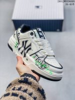 真标带半码mlb Chunky Liner Basic 人气单品学长鞋系列轻量增高厚底百搭休闲运动板鞋 男女轻便胶鞋 高级街头休閒品牌鞋 Mlb Chunky