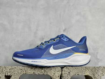 J版 Nk Air Zoom Pegasus 41 耐克网面透气轻便耐磨跑鞋 Fz5078-400 #鞋面采用网布、织物、橡塑材料等多种材料拼接，出色支撑效果， - 点击图像关闭