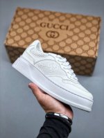 Gucci~~2025全新升级版 原版原色 配航空礼盒包装 Gg情侣款厚底鞋 饼干鞋 小白鞋 运动鞋 平板鞋 走秀款 明星 网红 小红书等必定种草打Call 原