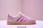 ad Original Gazelle Indoor Trainers 瞪羚室内鞋系列低帮复古百搭休闲运动德训风板鞋 Ig6786 高端零售特供批次 原厂定制长