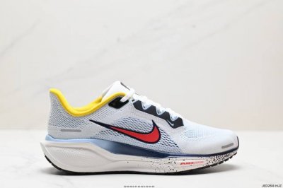 真标耐克nike Air Zoom Pegasus 41 超级飞马涡轮增压马拉松休闲运动慢跑鞋 货号:Hj9068-100 尺码:39 40 40.5 41 4