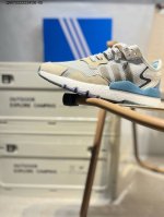 纯原 1:1打造 官方正确版本 Ad Originals Nite Jogger Pride 减震耐磨低帮 夜行者 反光复古休闲百搭运动跑鞋 货号：Ie1924