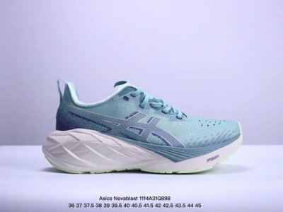 公司级asics Novablast 4 轻量跑鞋 低帮轻量透气缓震休闲运动跑步鞋 货号:1011B693-301 尺码:36 37 37.5 38 39 39