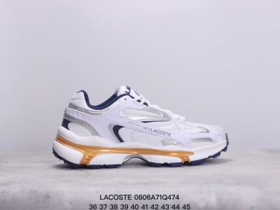鳄鱼lacoste法国鳄鱼23春夏l003 Neo老爹鞋跑步运动鞋 尺码:36-45 xm0806Q474