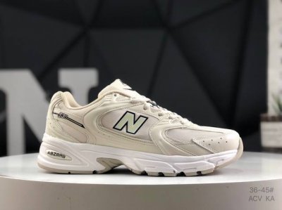 真标带半码 Nb 采优用质纤维革+透气网布眼材质材质#独立3层组合底大私模#搭载Abzorb缓中震底。韩流火爆款式#新款Nb新百伦New Balance Mr5