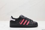 真标贝壳头阿迪达斯adidas三叶草 Originals Superstar Ayoon 贝壳头系列低帮经典百搭休闲运动板鞋 货号:Eg4957 尺码:35.5