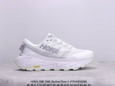 hoka One One Skyline Float X 系列 网面透气 防滑轻便厚底跑步鞋天际线x男鞋户外缓震越野徒步鞋 缓冲性为各种阶段的跑者带来动感稳定的