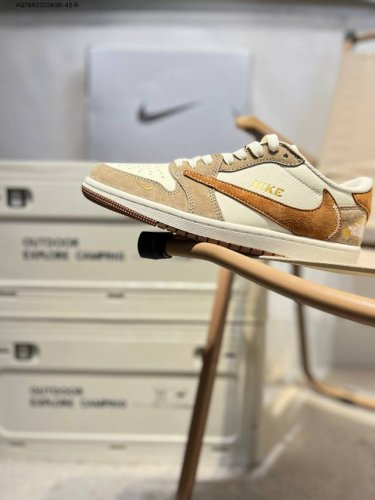 公司级头层皮北面 X乔丹Air Jordan 1 Low Aj1低帮系列篮球鞋 官方同步配色 原装级产物 #拒绝公底 立体鞋型 细节完美 高清洁度Dm7866