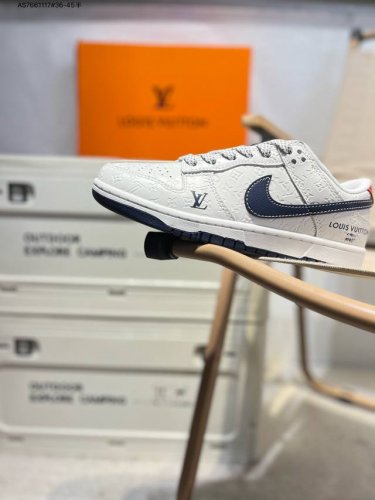 lv X Nike Sb Dunk Low 大厂出品 极力推荐 新配色 原装头层材料 独家版型蒸餾加工 帶來的是更好的视觉和脚感体验 大厂纯原品质出货 清洁度