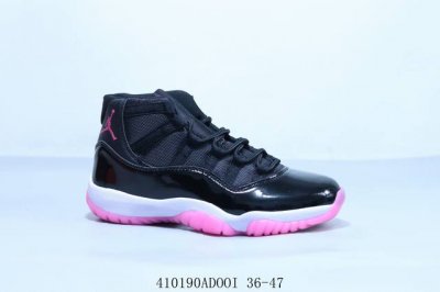 耐克 Air Jordan 11 Retro Legend Blue Aj11乔11 高帮篮球鞋 黑粉 货号 378037-881 410190Adooi 36